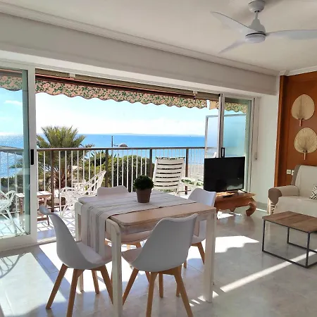 Apartamento Santa Pola Primera Linea De Playa Exterior photo