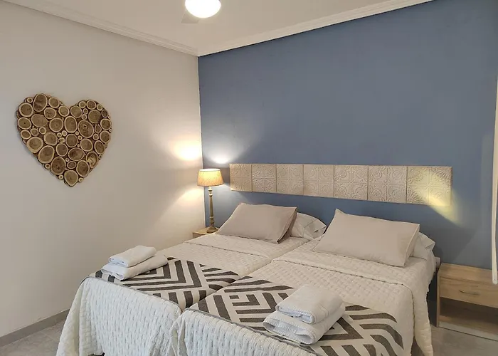 Apartamento Santa Pola Primera Linea De Playa